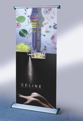 展會(huì)焦點(diǎn) SSZ-GR-08易拉寶，中國(guó)制造的專業(yè)廣告利器